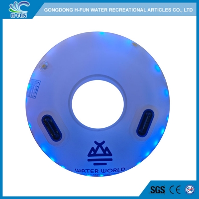 New version waterpark glowing tube with LED light 